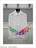 【专柜正品保障】GXG男装2016年春款新品男士修身衬衫61103502
