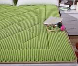 人学生夏季0.9m1.5薄款1.8米夏季宿舍床垫榻榻米床褥子可折叠单双