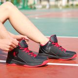 乔丹篮球鞋男高帮夏季透气运动鞋4代男鞋球鞋夏男子战靴大码鞋子