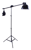 摄影广口灯顶灯 （2米灯架+横臂+灯头+灯罩）拍摄灯具升级配置