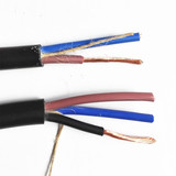 家装电缆电线2芯3芯电线1平方2.5平方护套线 软线工程线 全铜电线