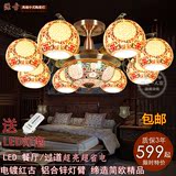 包邮 古典中式简欧中国风陶瓷锌合金灯具客厅卧室别墅工程灯饰