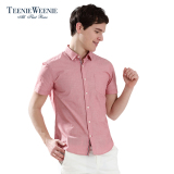 Teenie Weenie小熊2016商场同款春夏新品男款帅气衬衫TNYW62472K