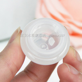 韩国进口5g旅行分装瓶导球面霜盒蘑菇膏霜塑料带内盖防漏分装瓶
