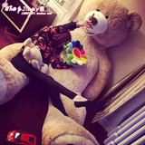 美国大熊超大号熊猫公仔毛绒玩具巨型抱抱泰迪熊娃娃生日礼物女生