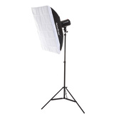 神牛ST250W摄影灯套装 摄影棚柔光箱灯架 证件照柔光灯照相拍照灯