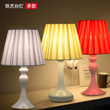 简约现代韩式小台灯 儿童卧室床头led台灯 可调光暖光喂奶送灯泡