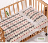 单婴儿凉席儿童床单全棉宝宝幼儿园床单凉席套装纯棉粗布床