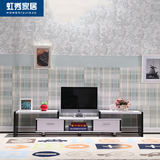 创意可伸缩电视柜客厅中式韩式地柜视听柜简约现代小户型电视机柜