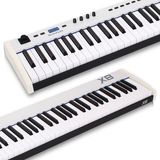 MIDIPLUS X8 MIDI键盘61键88键控制器 专业编曲半配重演出练习