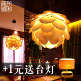 竹木传说 中式吊灯现代东南亚艺术餐厅卧室书房灯具创意手工灯饰