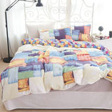 棉四件套加厚1.8米2.0m床笠全棉被套床上用品 蚕久家纺简约北欧纯
