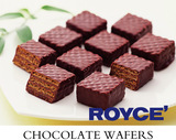 日本原装进口零食品北海道 ROYCE生巧榛子奶油巧克力夹心威化饼干