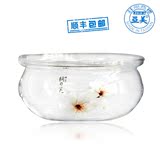 YAMA亚美台湾原装进口透明玻璃花果茶壶蜡烛加热底座圆形壶托茶具