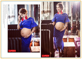 新款韩版影楼孕妇装2016孕妇写真服装时尚孕妇拍照妈咪摄影服批发
