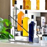 商吉多功能金属收纳架多层置物架杯架黑架子展示架厨房桌面整理架