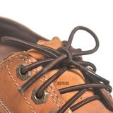 高品材质懒人皮鞋马丁靴鞋带松紧伸缩弹性鞋带圆黑色棕色长度订制