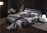 品牌软床实木架布艺床1.5/1.8可拆洗布床小户型双人床可定做婚床