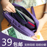 韩国护照包机票护照夹多功能证件袋旅游斜跨包旅行横款单肩收纳包