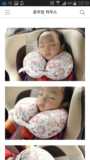 韩国出口婴儿童U型护颈枕汽车安全座椅宝宝睡觉头部固定u形枕头