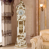 丽盛正品豪华欧式复古落地钟时尚创意摆钟别墅客厅装饰立钟 Q231