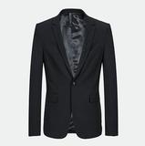 GXG男装新款 时尚商务休闲单西黑色西装#34113616不退不换包邮