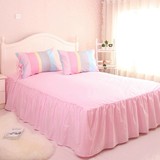 HRHM全棉床裙单件韩版花边床罩床套床盖保护罩床单1.51.8米特价