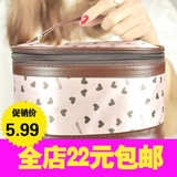 韩国可爱精品手提化妆品收纳包 大容量化妆包 旅行便携水桶包6931
