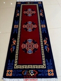 藏式地毯坐垫纯羊毛地毯高档家居用品古清明风格混纺地毯可选大小