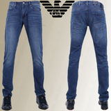 正品代购 Armani Jeans 阿玛尼 AJ男士修身牛仔裤新款男装长裤