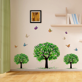 小树可移除墙贴纸卧室温馨床头墙纸贴画客厅餐厅房间装饰墙画贴纸