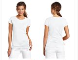 新款GILDAN76000L吉尔丹 美国纯棉纯色圆领T恤女短袖文化衫打底衫