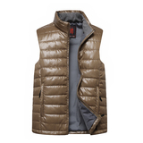 P51D日本单 冬季新款 男装 商务休闲立领棉 马甲背心外套