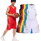 2015夏季男士活力运动篮球套装加大休闲男装宽松V领薄款背心套装