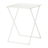 IKEA无锡宜家家居代购哈洛  桌子，户外, 白色 可折叠 白色