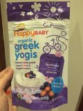 【现货】美国Happy Baby 有机希腊酸奶蓝莓紫胡萝卜溶豆 17.2.23