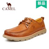 Camel/骆驼正品休闲鞋真皮男鞋 2015秋冬季欧美新款男士皮鞋潮鞋