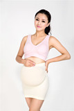出口日本原单 孕妇专用提臀托腹带 保胎带 夏季纯棉透气孕妇内裤