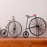 欧式复古单车摆件创意家居客厅桌面装饰品奶茶店咖啡厅摆设工艺品