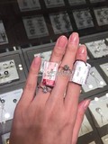 香港专柜代购 周大福 钻石 六爪钻戒 戒指 代购