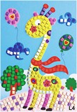 EVA马赛克贴画贴纸儿童DIY手工制作玩具立体画益智拼图儿童节礼物