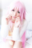 【摩漫堂】k猫 NEKO 猫（ネコ）粉色 造型款 长直发 cosplay假发
