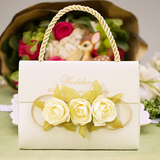 甜蜜日 2016婚礼结婚个性喜糖袋手提创意喜糖盒子欧式 婚庆用品