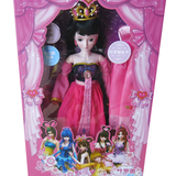 叶罗丽精灵梦 正品芭比洋娃娃 夜萝莉BJD娃娃女孩子玩具礼物 可化
