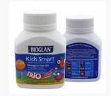 新西兰直邮/现货 bioglan kids smart佳思敏儿童鱼油 60粒