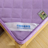 立体竹炭纤维床垫透气环保加厚单双人榻榻米床褥子垫被可折叠学生