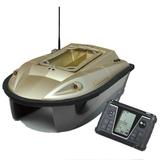 土豪金智能遥控钓鱼打窝船可视探鱼器船GPS定位自动导航锂电