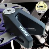 英国XENA X1摩托车锁碟锁碟刹锁 电动车锁碟刹锁 防液压剪防盗锁