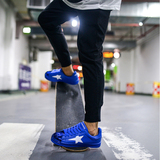 韩国ulzzang原宿 学生涂鸦贝壳鞋运动鞋贝壳头男鞋金属头滑板鞋