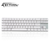 Keycool 凯酷 KC71键 PBT键帽 机械键盘混光白光粉光 黑青红茶轴